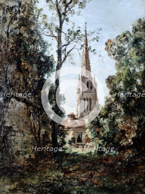 'View from Barou Park in the Morning', 1889.  Artist: Emmanuel Lansyer