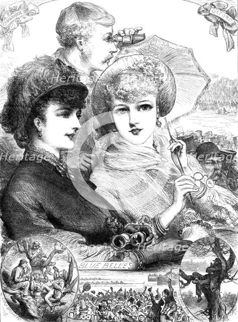 At the Boat-Race, 1880. Creator: Unknown.