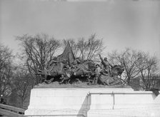 Grant Memorial at Capitol - Cavalry Group of Statuary, 1917. Creator: Harris & Ewing.