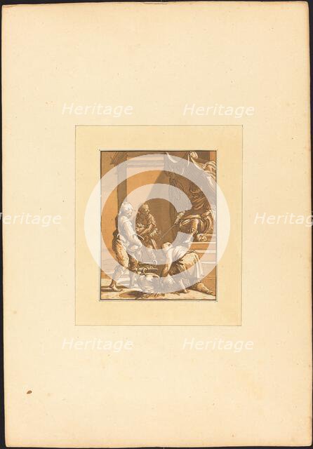 Roman Sacrifice, 1780. Creator: Maria Catharina Prestel.