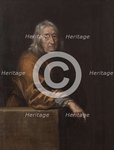 Jean Baptiste d'Aubonne Tavernier, 1605-1689, baron, explorer, 1688. Creator: David Klocker Ehrenstrahl.