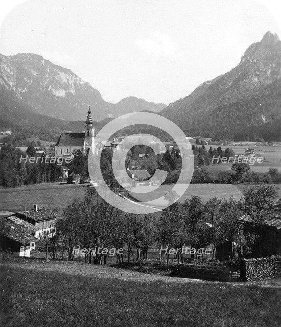 Bad Reichenhall and Grossgmain, Germany and Austria, c1900s.Artist: Wurthle & Sons