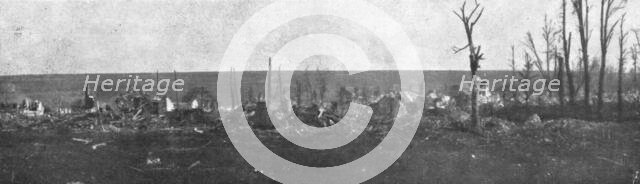 'Offensive en Artois; La lisiere Ouest de Souchez, apres les combats de fin septembre 1915', (1924). Creator: Unknown.