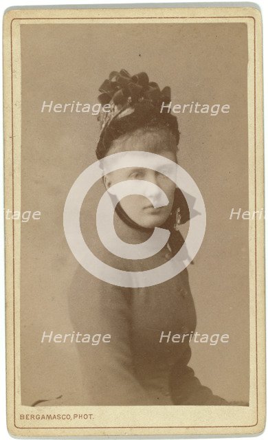 Princess of Hesse by Rhine, the Grand Duchess Elizabeth Fyodorovna of Russia (1864-1918), between 1870 and 1880.