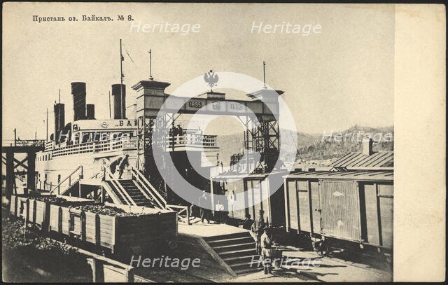 Lake Baikal pier, 1905. Creator: Unknown.