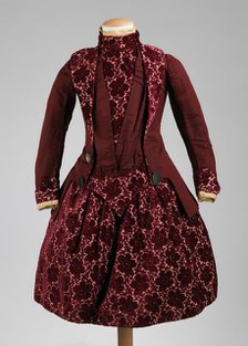 Dress, French, 1886. Creator: Unknown.