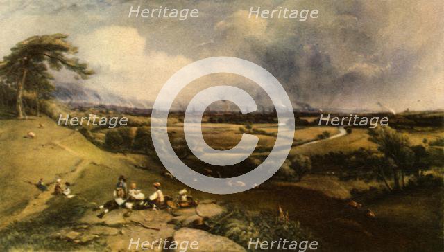 'View of Manchester from Higher Broughton', 1835, (1943).  Creator: William Wyld.