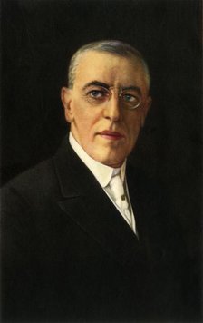 'Dr. Woodrow Wilson', 1917. Creator: Unknown.