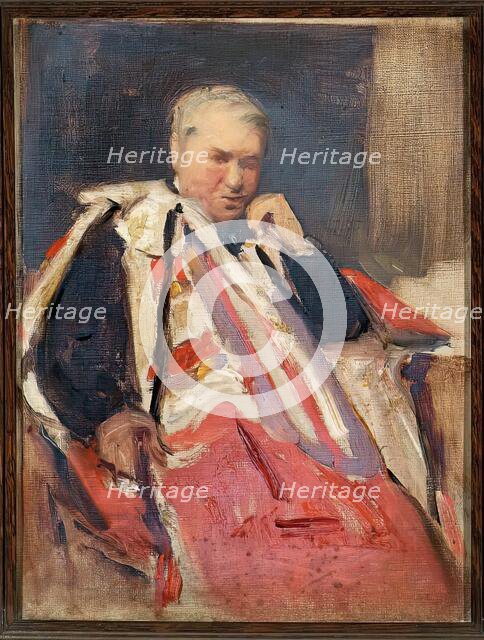 Robert Threshie Reid, 1st Earl Loreburn, (1846-1923), Lord Chancellor, c1907. Creator: George Reid.