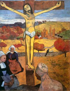 The Yellow Christ. Artist: Gauguin, Paul Eugéne Henri (1848-1903)