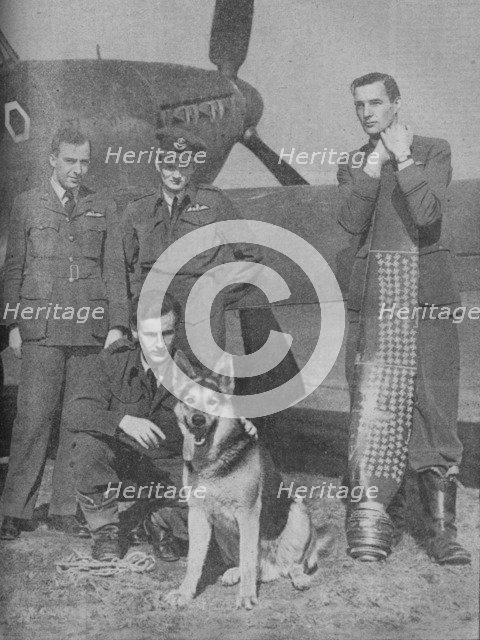 'Soon They Will Need a New Score Board', 1941.  Artist: Unknown.