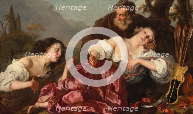 Silvio with the Wounded Dorinda, 165(1)?. Creator: Louis Vallée.