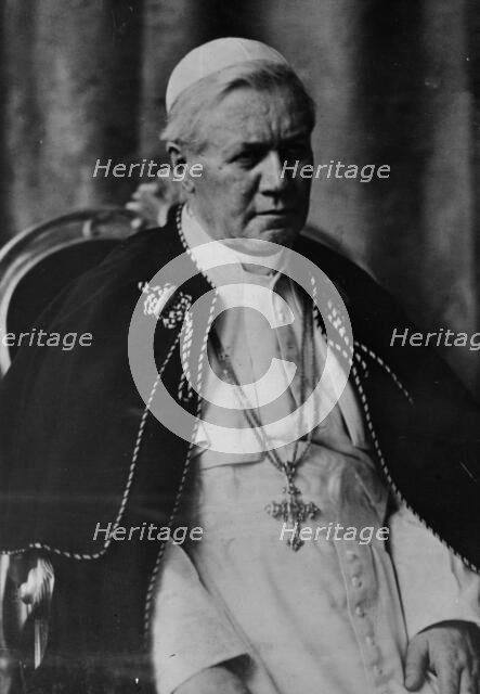 The Pope, 1913. Creator: Bain News Service.