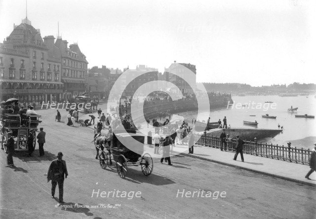 The Parade, Margate, Kent, 1890-1910. Artist: Unknown