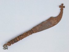 Knife, Coptic, 580-640. Creator: Unknown.