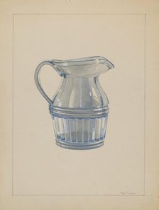 Cream Pitcher, 1935/1942. Creator: Charles Caseau.