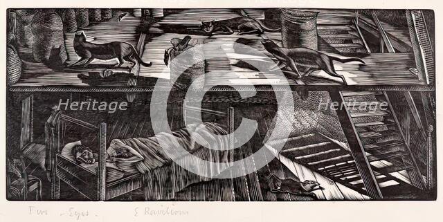 Five Eyes, 1926. Creator: Eric Ravilious.