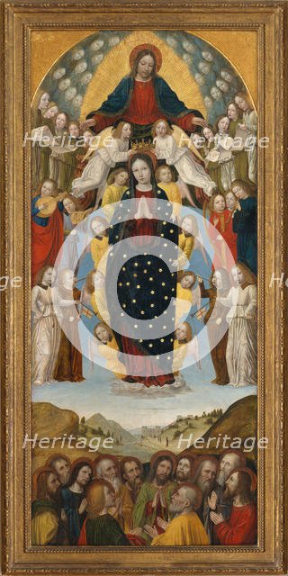 The Assumption of the Virgin. Creator: Ambrogio Bergognone.