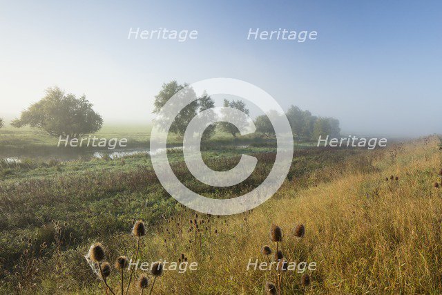 Welches Dam, Byall Fen, Cambridgeshire, c2010-c2018. Creator: Patricia Payne.