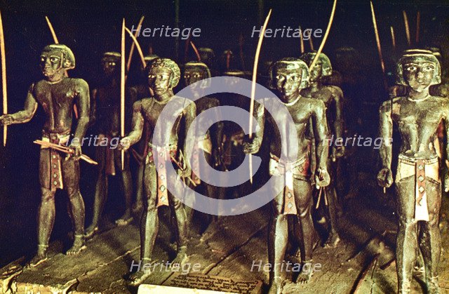 Group of Nubian Soldiers, Egypt Artist: Unknown