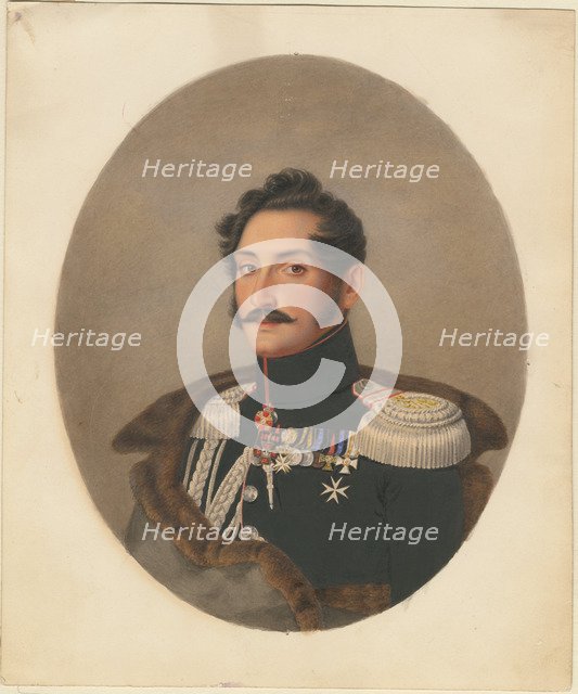 Portrait of Count Alexey Fyodorovich Orlov (1787-1862). Artist: Krüger, Franz (1797-1857)