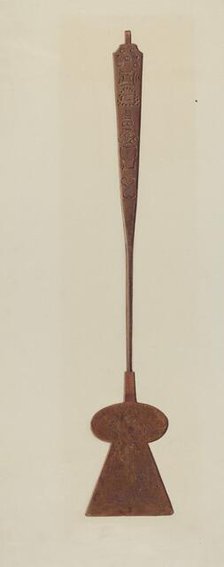 Steel Spatula, 1935/1942. Creator: Fritz Boehmer.