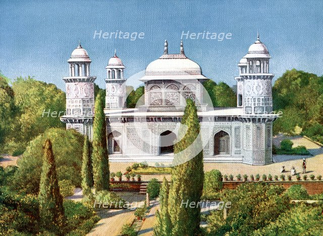 The Tomb of Itmad-ud-Dowlah, Agra, India, early 20th century. Artist: Unknown