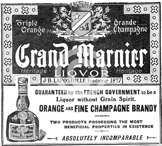 Grand Marnier liquor, 1909. Creator: Unknown.
