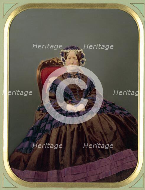 Mary Carrick Riggs, Dresden, 1857. Creator: Unknown.