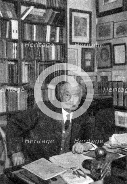 G Lenotre, French historian and dramatist, 1924. Artist: Unknown