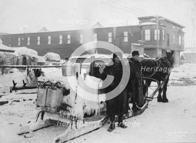 Water wagon, between c1900 and c1930. Creator: Unknown.