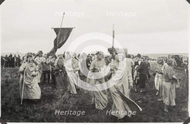 Gorsedh Kernow, Castle Killibury Camp, Egloshayle, Cornwall, 1936. Creator: Unknown.