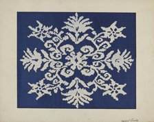 Coverlet, c. 1940. Creator: Margaret Linsley.