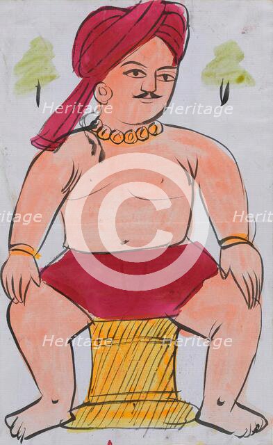 A wrestler. Creator: Unknown.