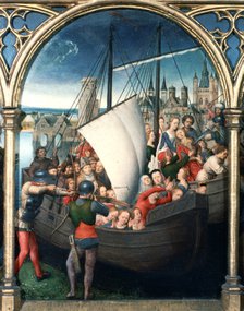 'St Ursula Shrine, Martyrdom', 1489. Artist: Hans Memling
