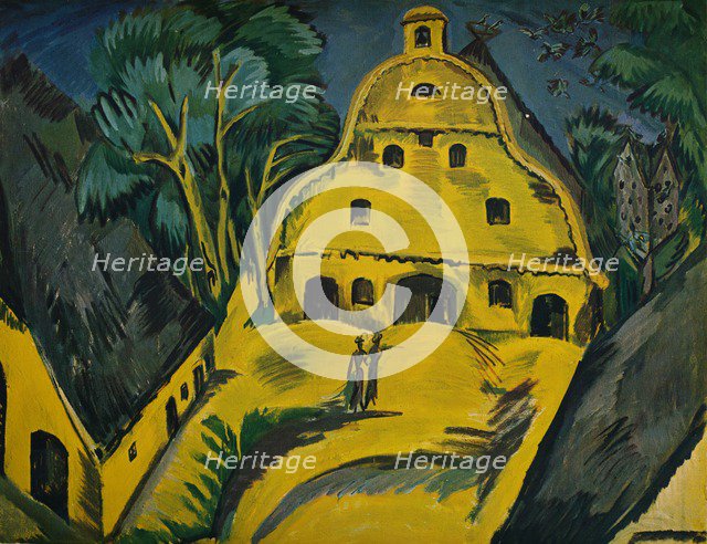 'Farm on Fehmarn', 1913. Artist: Ernst Kirchner.