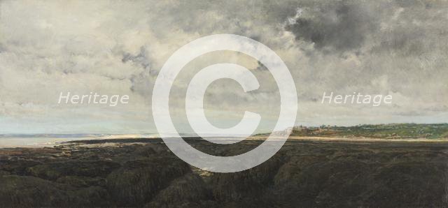 Villerville Seen from Le Ratier, 1855. Creator: Charles François Daubigny (French, 1817-1878).