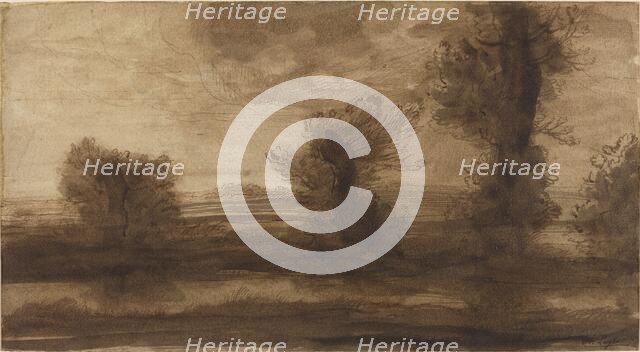 In the Marshes. Creator: Alphonse Legros.