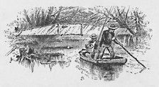 'Perch-Fishing on the Lake', 1883. Artist: Unknown.