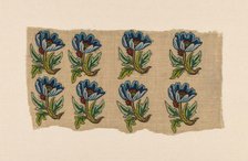 Panel of Uncut "Slip" Designs, England, 1625/75. Creator: Unknown.