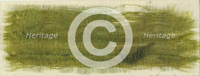 Textile with Trellis Pattern, German, 15th century. Creator: Unknown.