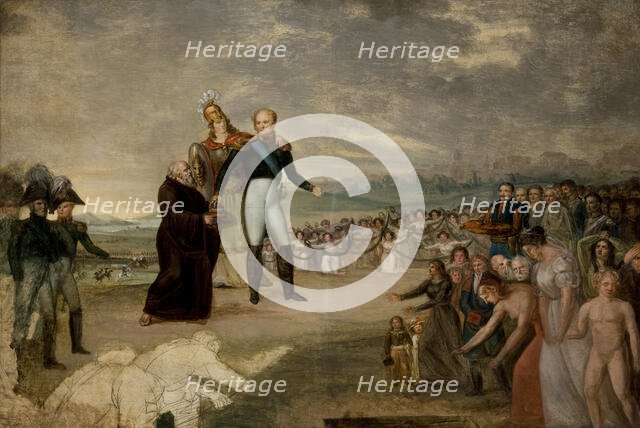 Alexander I Crowned King of Poland, 1815-1825. Creator: Michal Stachowicz.