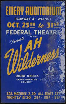 Ah, Wilderness!, Cincinnati, 1937. Creator: Unknown.