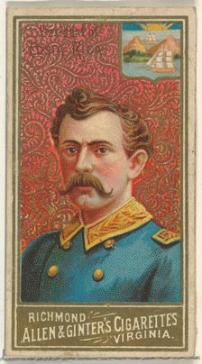 President of Costa Rica, from World's Sovereigns series (N34) for Allen & Ginter Cigarette..., 1889. Creator: Allen & Ginter.