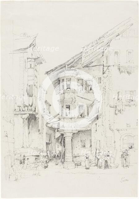 Sion, c. 1830. Creator: Samuel Prout.