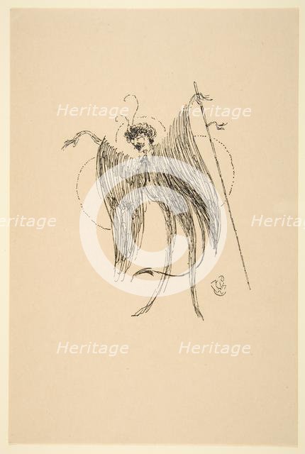 Whistler as Butterfly, 19th-20th century. Creator: James Abbott McNeill Whistler.