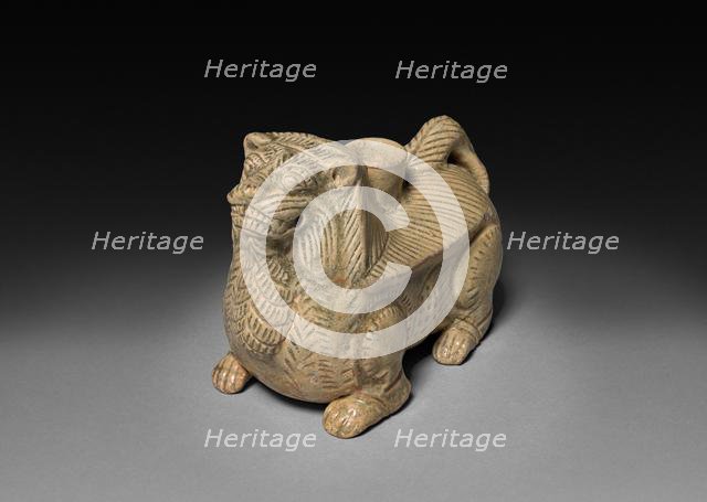 Chimera (Bixie): Candlestick or Water Dropper, 265-316. Creator: Unknown.