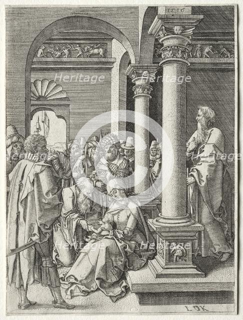 LAdoration des Rois, 1516. Creator: Ludwig Krug (German, 1490-1532).