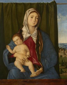 Madonna and Child Giving a Blessing, c1480. Creator: Giovanni Bellini.