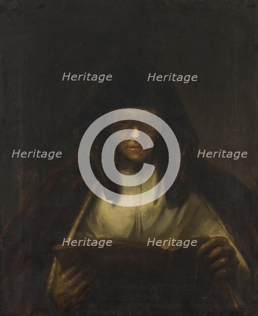 Reading old woman, 1795. Creator: Per Krafft the Younger.